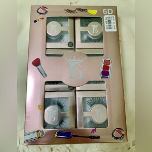 False Eyelash Set with Decorative Box